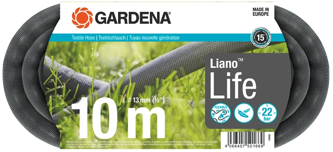 Gardena Tekstilinė žarna Liano™ Life (1/2"), 10 m
