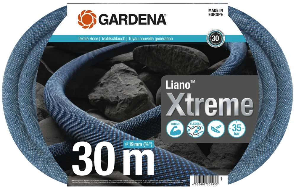 Gardena Tekstilinė žarna Liano™ Xtreme 19 mm (3/4"), 30 m