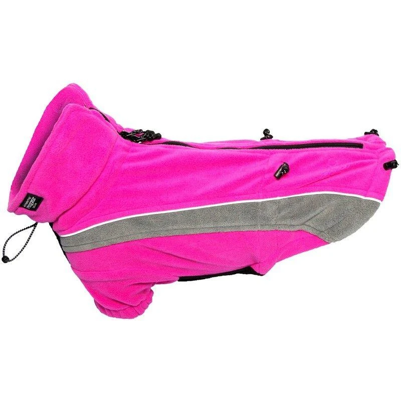 Rogz Polarskin rožinė fliso striukė šuniui 22cm