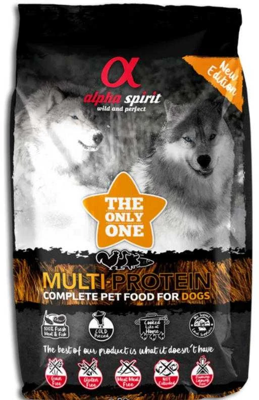 ALPHA SPIRIT MULTIPROTEIN drėgnas multi pašaras šunims 3kg