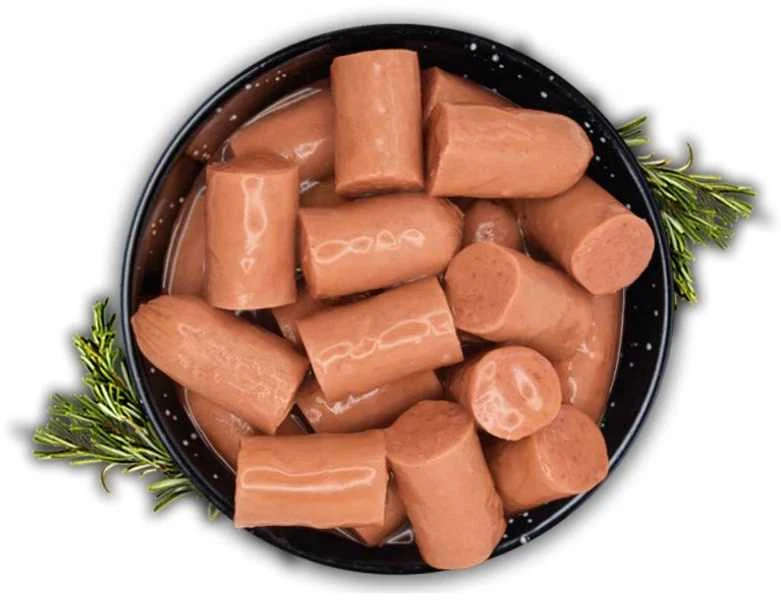 ALPHA SPIRIT Realfood dūmo kvapo pjaustytos dešrelės 400g 6vnt