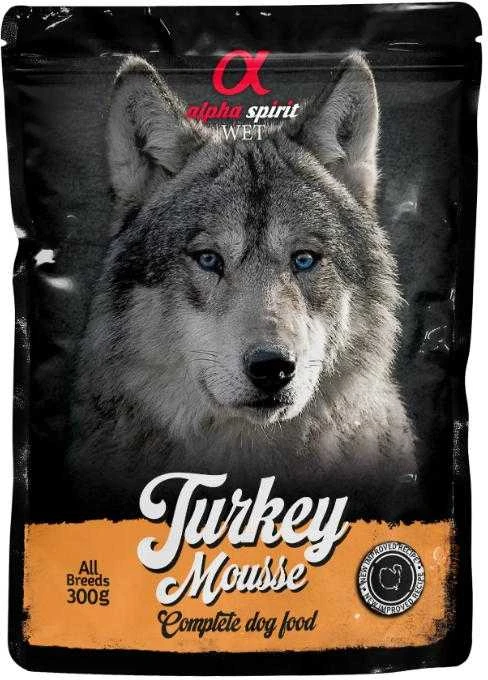 ALPHA SPIRIT WET putėsiai šunims su kalakutiena 300g 6vnt (12)
