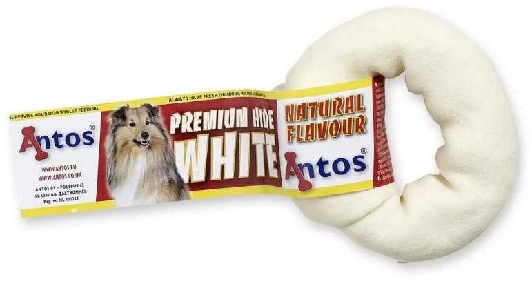 ANTOS Donut baltas žiedas 7-8cm