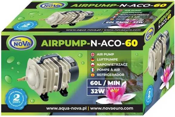 AQUA NOVA N-ACO-60 tvenkinių oro pompa 32w 60l/min