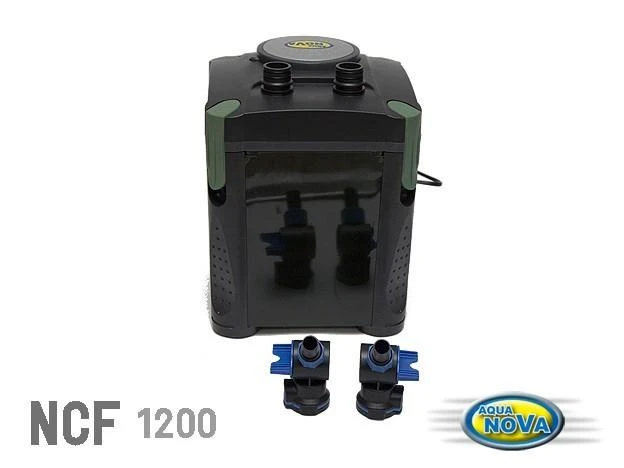 Aqua Nova NCF-1200 išorinis filtras iki 400L akvariumui 20W 1200L/val