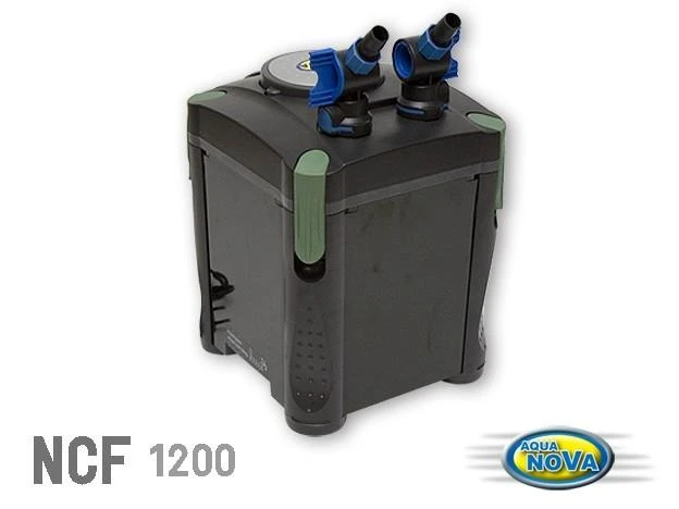 Aqua Nova NCF-1200 išorinis filtras iki 400L akvariumui 20W 1200L/val