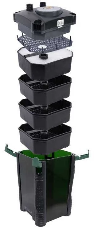 Aqua Nova NCF-1500 išorinis filtras iki 500L akvariumui 20W 1500L/val