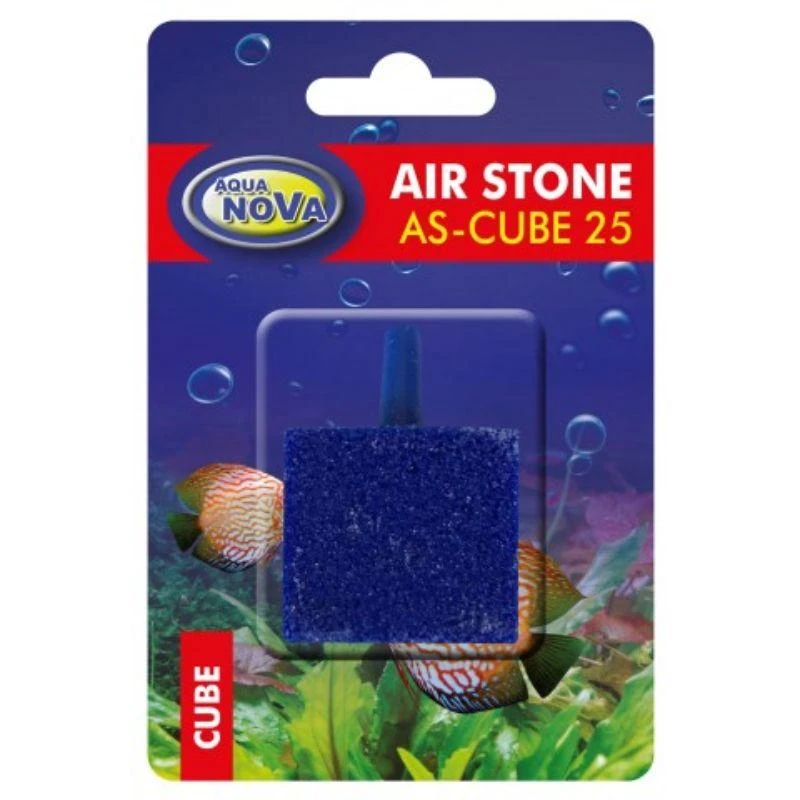 AQUA NOVA oro akmenukas didelis kubas 25x25mm