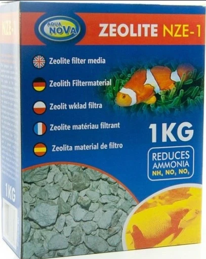 Aqua Nova NZE-1 zeolitas akvariumams 1kg