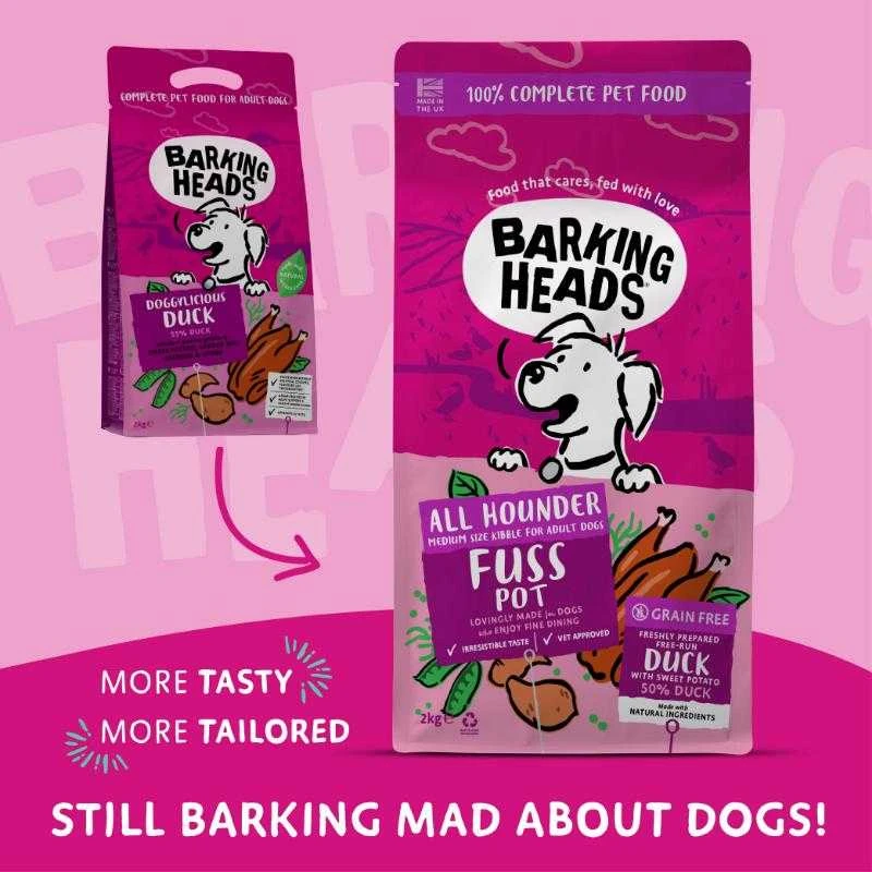 Barking Heads Doggylicious begrūdis su antiena 2kg