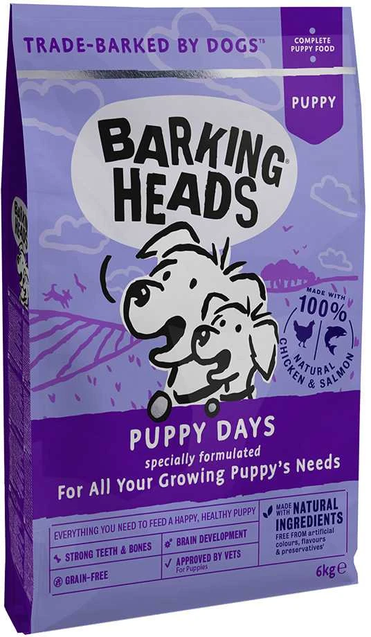 Barking Heads Puppy Days kalakutiena šuniukams su kalakutiena 6kg