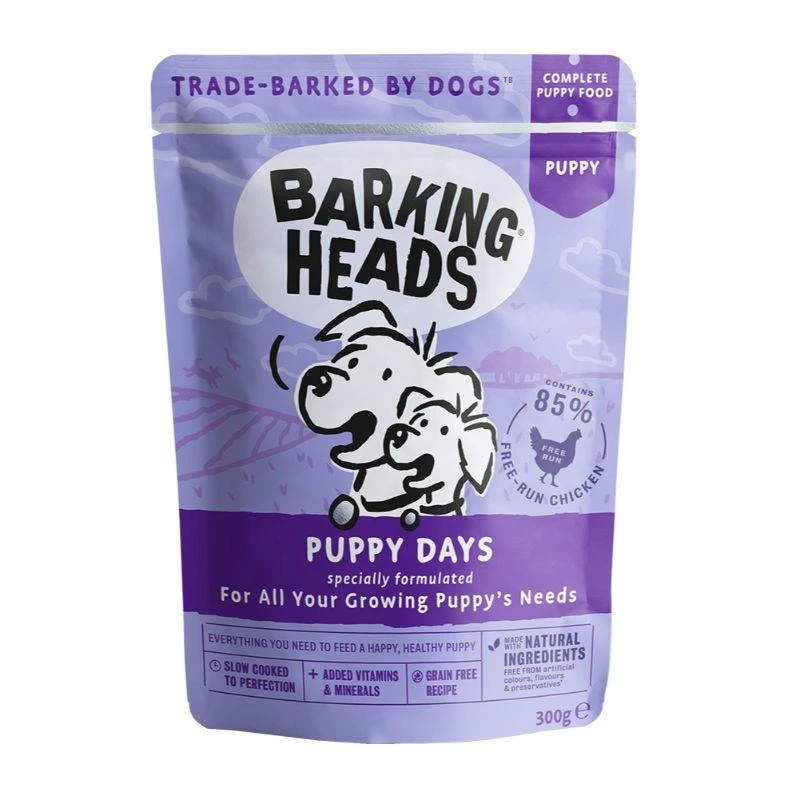Barking Heads Puppy Days konservai šuniukams 300g