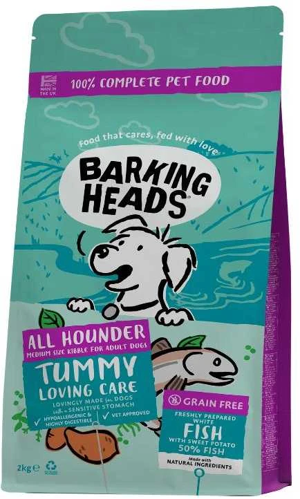 Barking Heads Tummy Lovin Care žuvis šunims su žuvimi 2kg