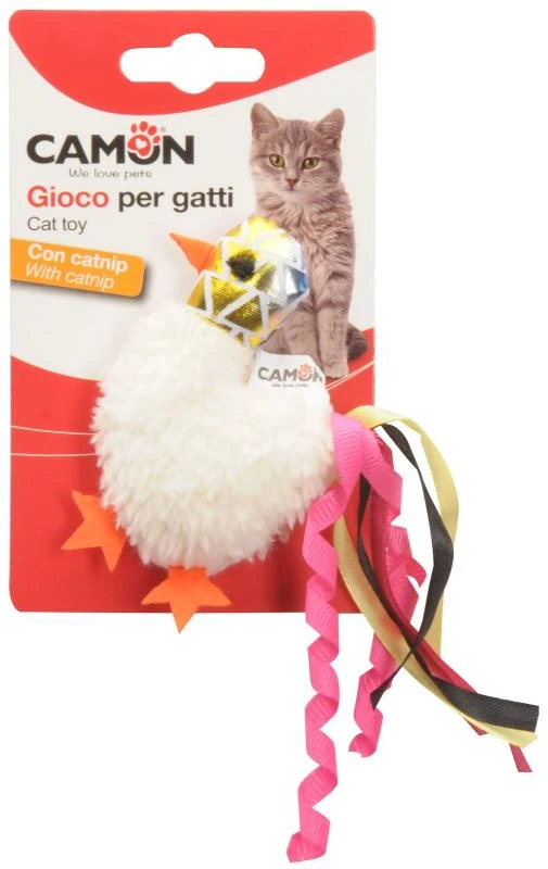 CAMON katėms blizgūs žaislai su katžole 8cm