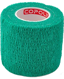 COPOLY tvarstis gyvūnų žaizdoms žalias 5x450cm 12vnt