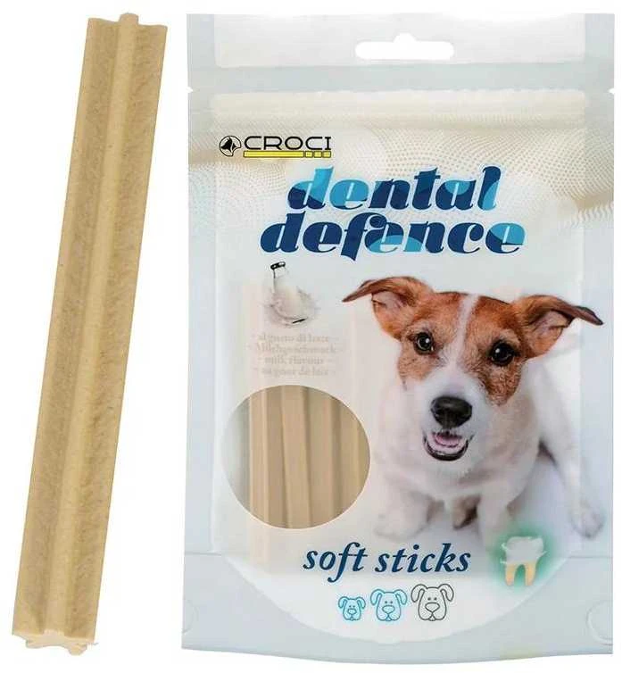 CROCI DENTAL DEFENCE lazdelės pieno skonio 8vnt 60g