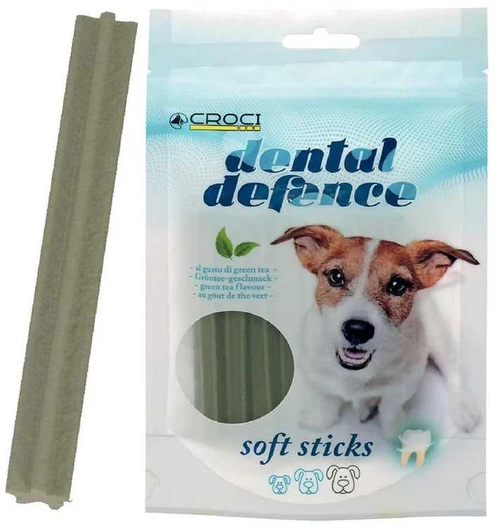 CROCI DENTAL DEFENCE lazdelės su žalia arbata 8vnt 60g