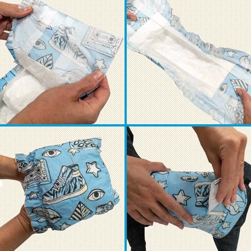 Croci Spa Dog Nappy sauskelnės patinėliams S 30-40cm