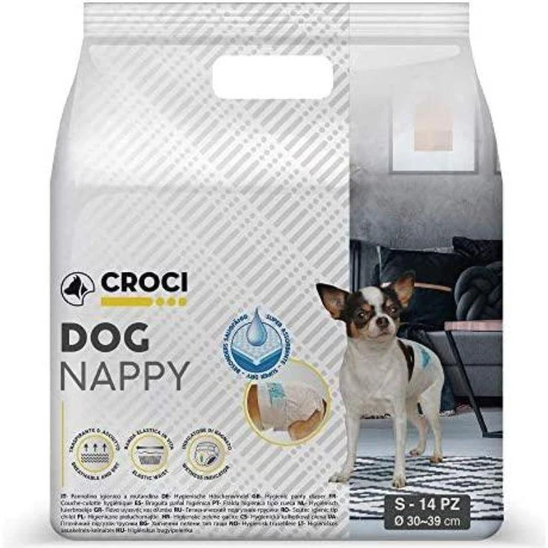 Dog Nappy Croci Spa Dog sauskelnės sauskelnės šunim S 30-39cm