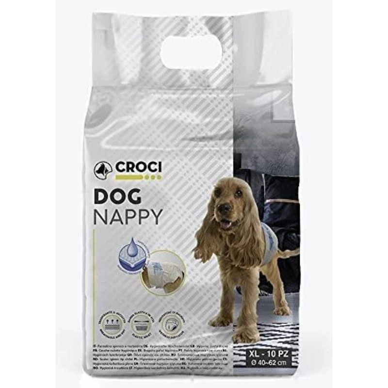 Croci Spa Dog sauskelnės sauskelnės šunim XL 40-62cm
