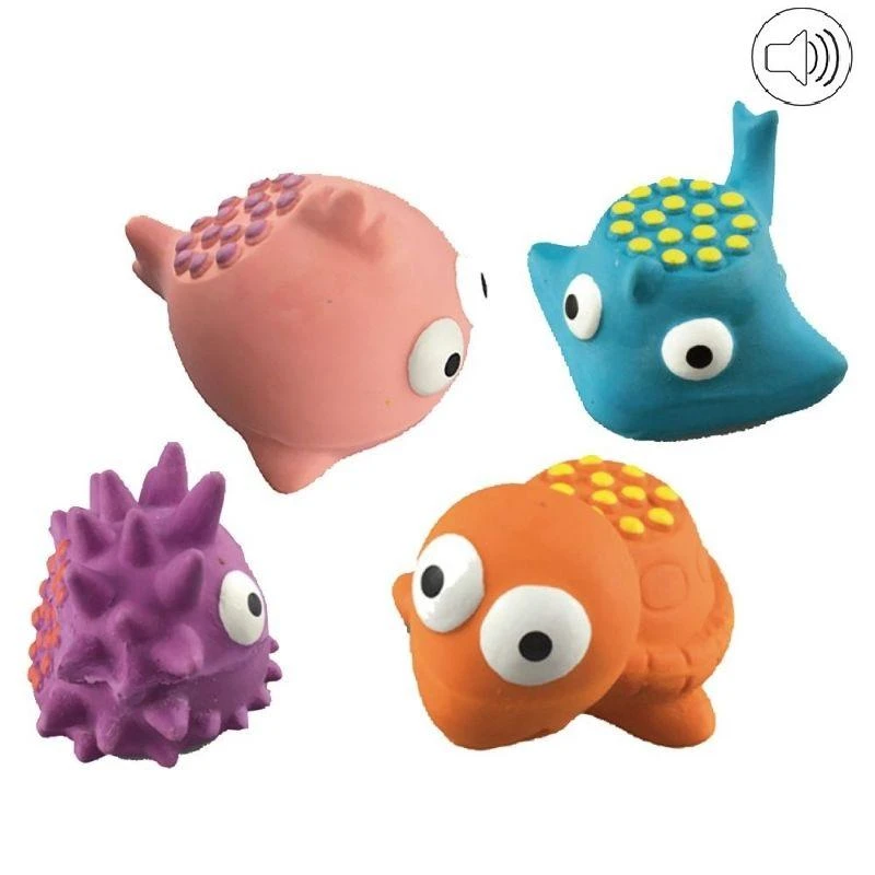 Croci Spa Sealife Mix lateksiniai žaislai 5-6cm jūros gyvūnai 2vnt