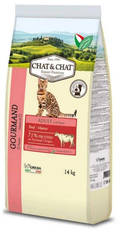 GHEDA Chat Expert Premium jautiena pašaras katėms 14kg