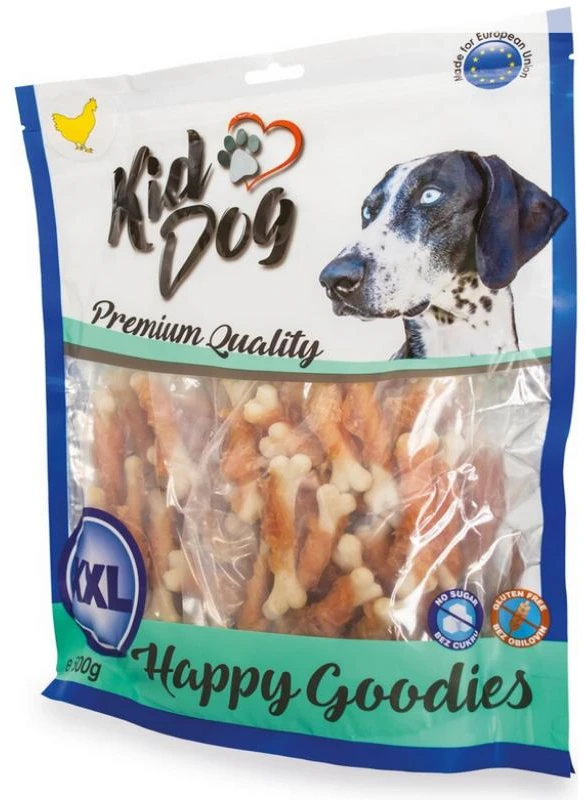 KIDDOG Beast kalcio kauliukas su vištiena 500g
