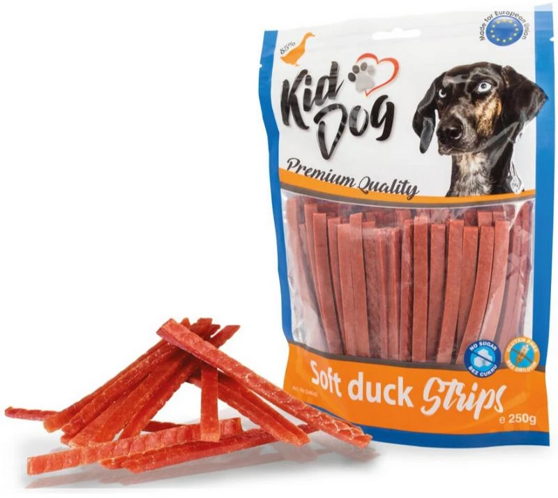 KIDDOG Strips minkštos antienos juostelės 250g