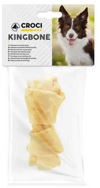 Croci Spa King Bone Kaulas baltas su mazgu 25g 10cm