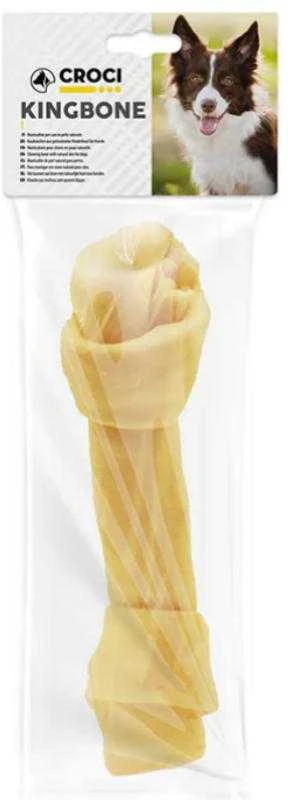 Croci Spa King Bone Kaulas baltas su mazgu 220g 30cm