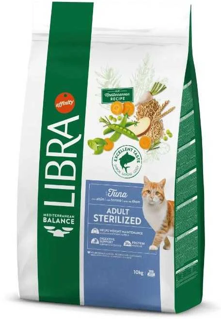 LIBRA CAT STERILIZED pašaras katėms su tunu 10kg (3)