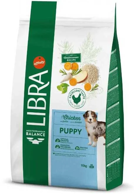 LIBRA DOG PUPPY CHICKEN šuniukams su vištiena 10kg (3)