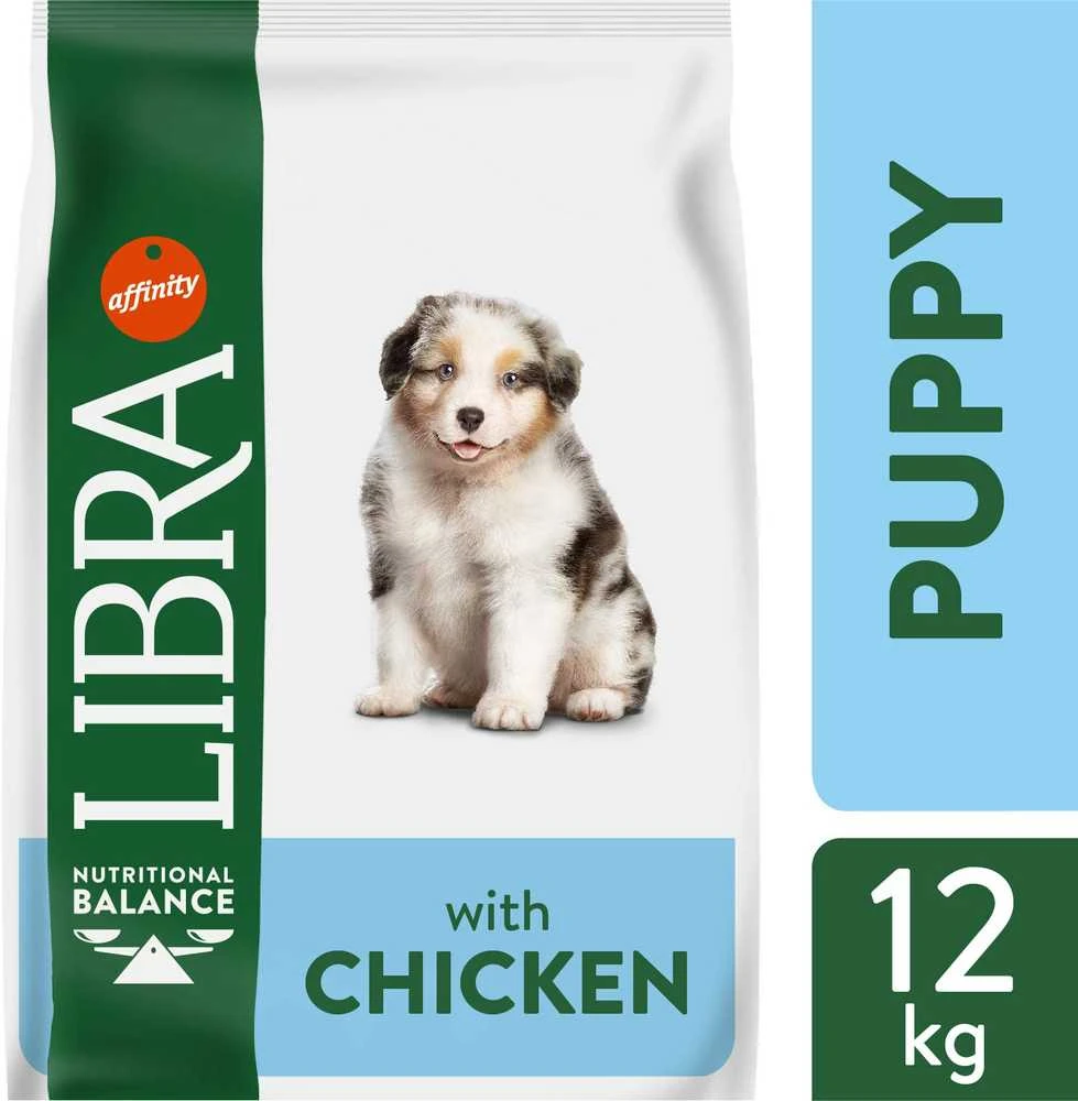 LIBRA DOG PUPPY CHICKEN šuniukams su vištiena 10kg (3)