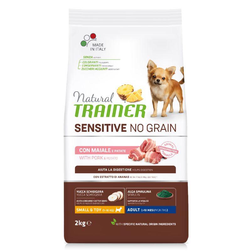 Natural Trainer ADULT DOG SENSITIVE NO GRAIN MINI PORK kiauliena 2kg (6)
