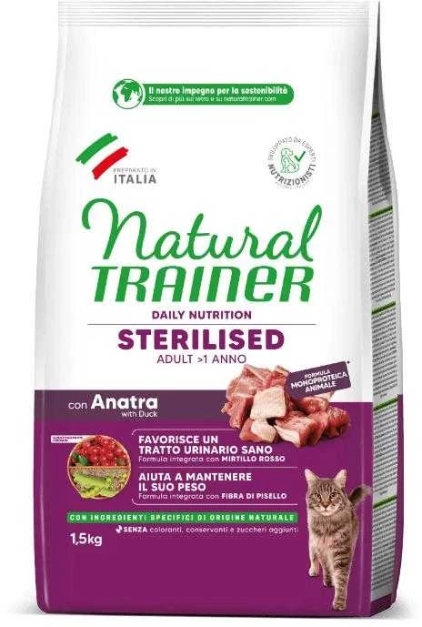 Natural Trainer Cat adult Sterilised su antiena 1.5kg (6)