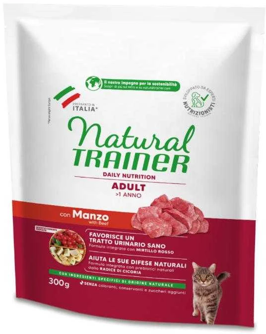 NATURAL TRAINER CAT ADULT su jautiena 0.3kg