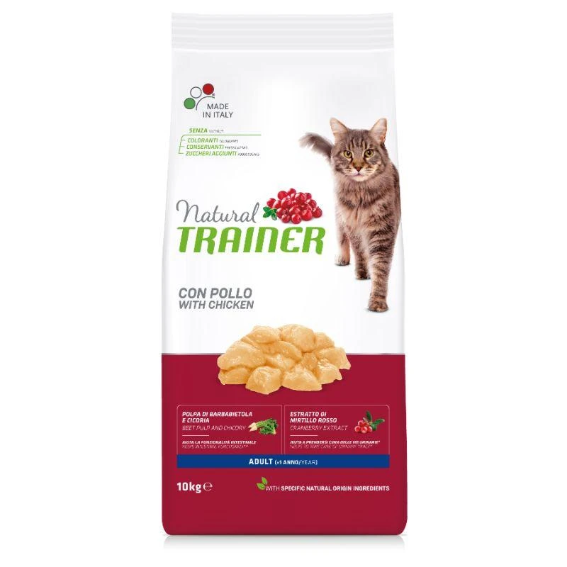 Natural Trainer CAT ADULT CHICKEN su vištiena 10kg