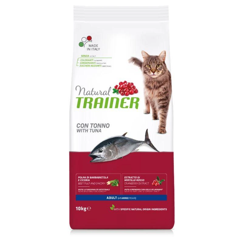 None Natural Trainer Cat suaugusių tunų su tunu 10kg