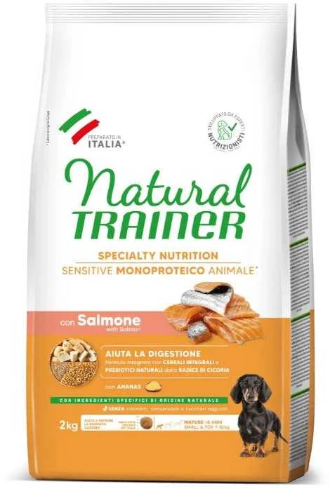 Natural Trainer DOG SENSITIVE be gliuteno MATURITY MINI (lašiša) 2kg (6)