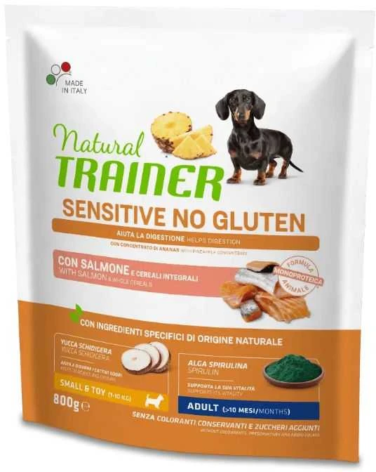 NT ADULT DOG SENSITIVE NO GLUTEN MINI SALMON (lašiša) 800g