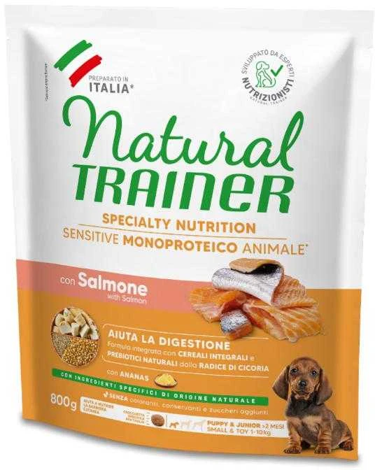 NT DOG SENSITIVE NO GLUTEN PUPPY&amp;JUNIOR MINI SALMON (lašiša) 800g