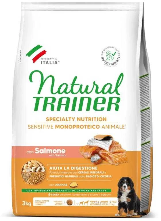 NT DOG SENSITIVE NO GLUTEN PUPPY&amp;JUNIOR M/M SALMON (lašiša) 3kg