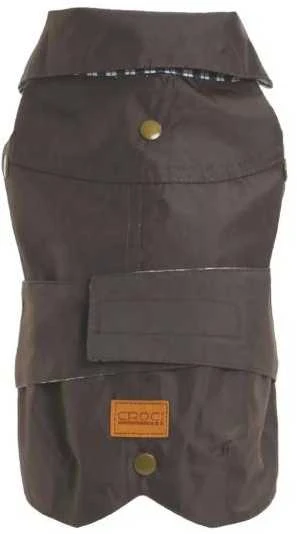 Croci Spa Montreal paltukas nuo lietaus šunims rudas 40cm