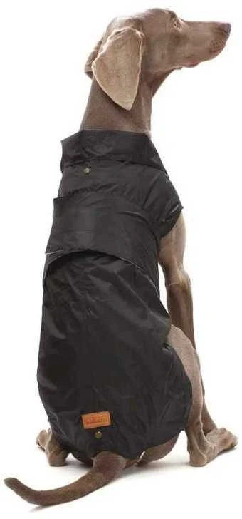 Croci Spa Montreal paltukas nuo lietaus šunims juodas 55cm