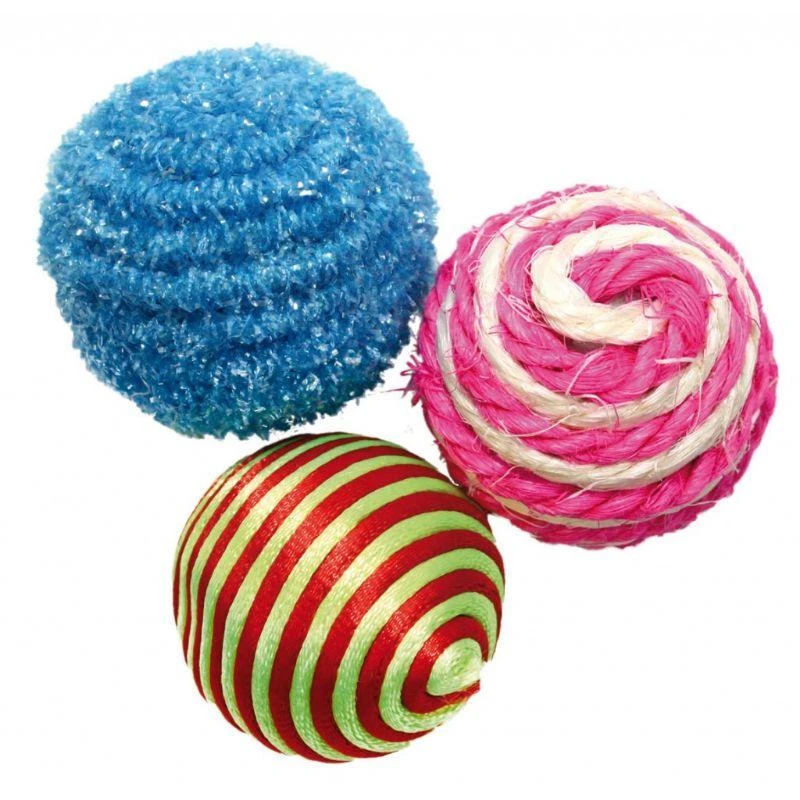 PET NOVA Ballset kamuoliukai katėms 3vnt 2pak