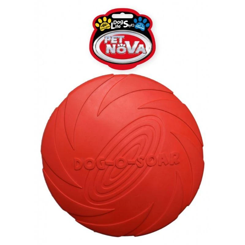 PET NOVA Disc skraidanti raudona lėkštė 22cm