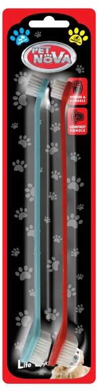 PET NOVA ilgi dantų šepetukai šunims 2vnt 22cm