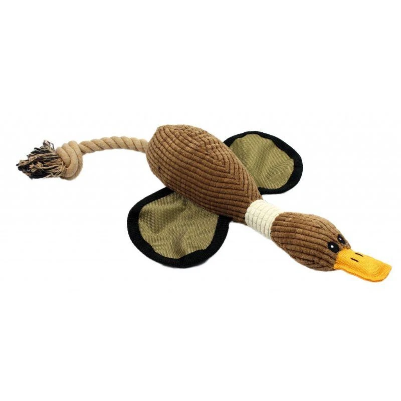 PET NOVA Plush duck minkštas žaislas šuniui 45cm