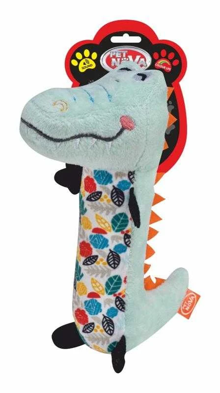 PET NOVA Longdog pliušinis šuo ilgu kaklu 30cm
