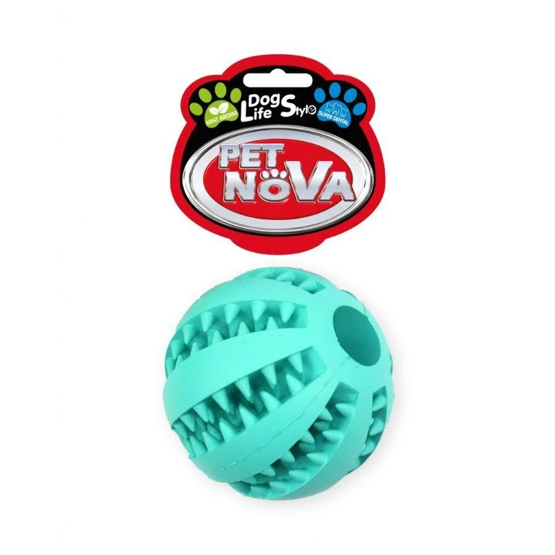 PET NOVA Superdental mėtinis kamuoliukas šunim 7cm 2vnt